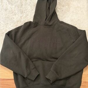 Essentials Dark Gray Hoodie